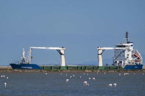 Skib i Guadalquivir-floden